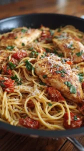 Easy Chicken Spaghetti