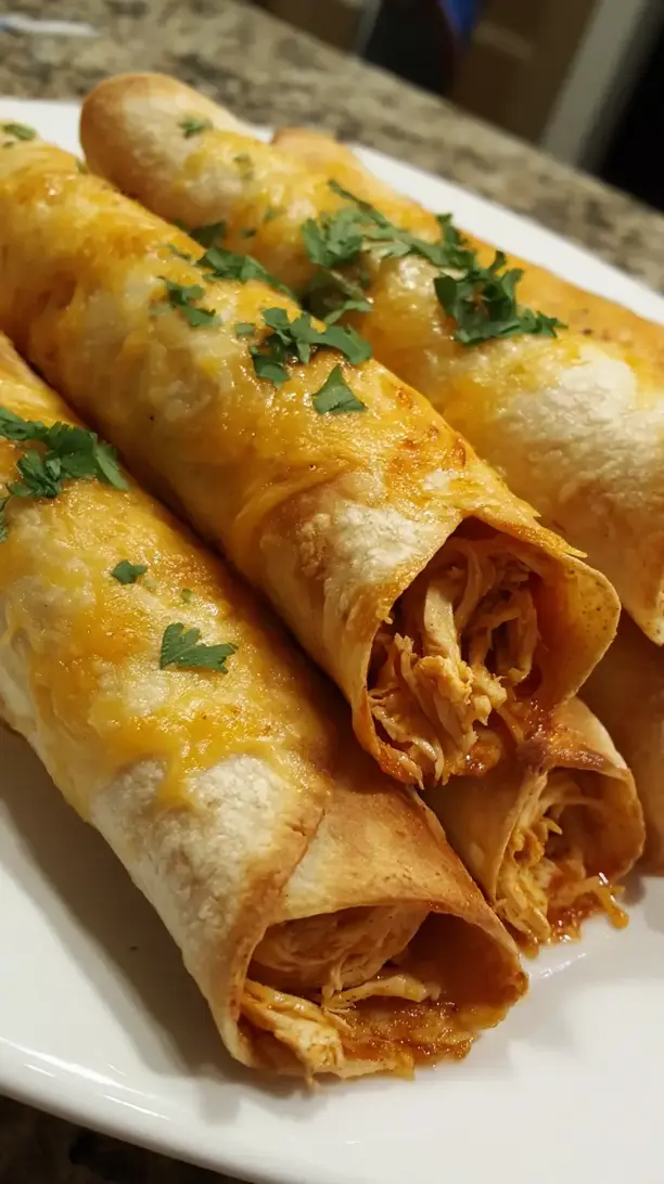 Easy Chicken Taquitos