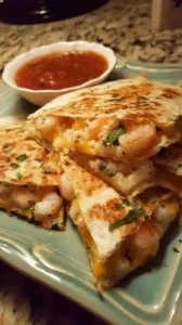 Easy Shrimp Quesadillas