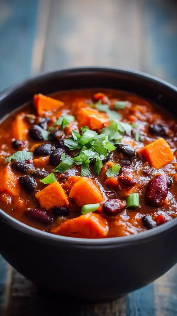 Easy Sweet Potato Chili