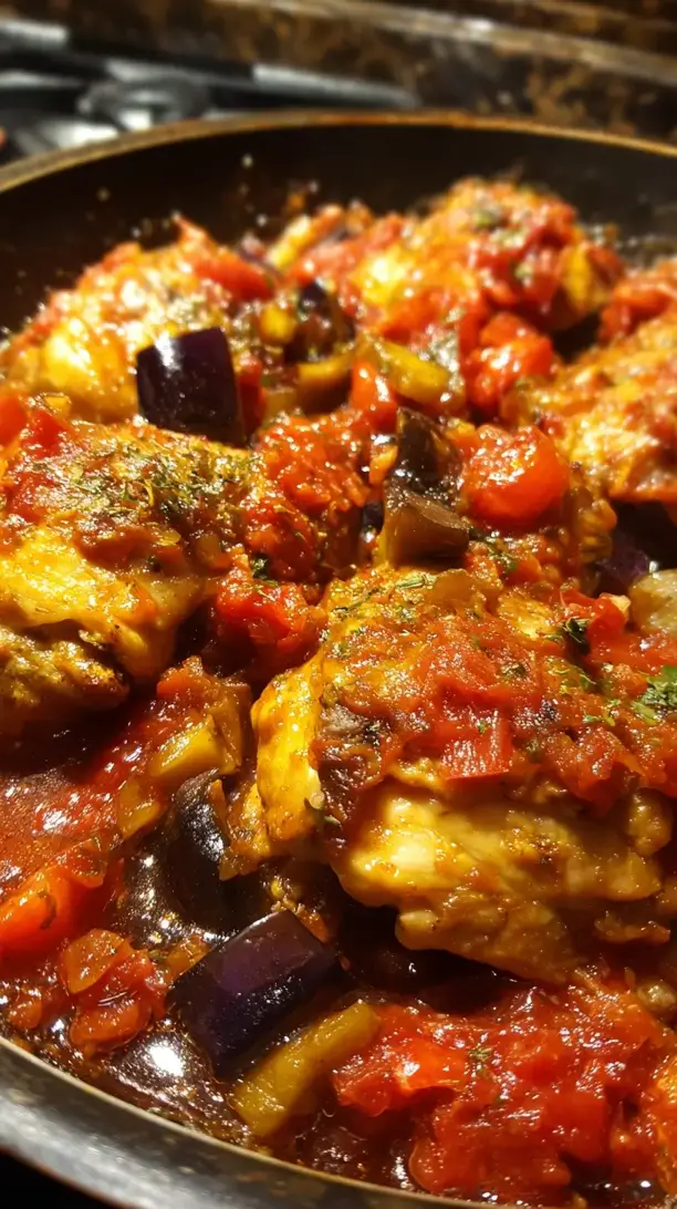 Eggplant Chicken
