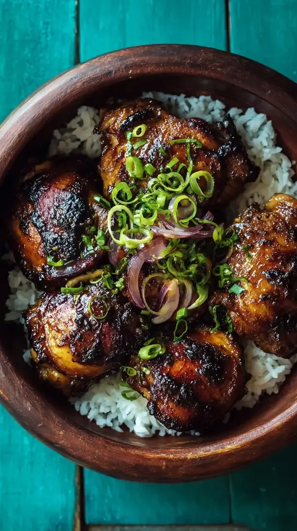 Filipino Chicken Thigh Adobo