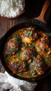 Garam Masala Chicken Thighs