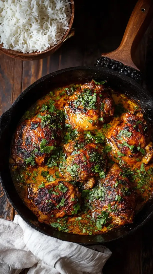 Garam Masala Chicken Thighs