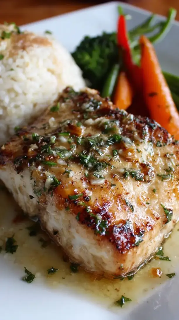 Garlic Butter Mahi Mahi