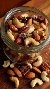 Garlic Parmesan Roasted Nuts