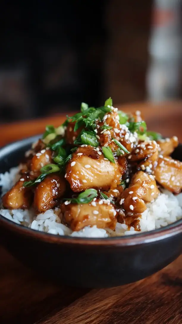 Ginger Sesame Chicken