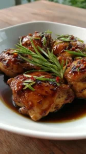 Ginger Soy Chicken Thighs