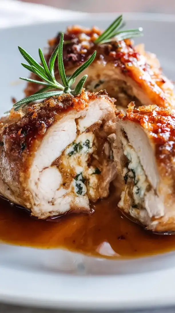Goat Cheese Stuffed Chicken Thighs