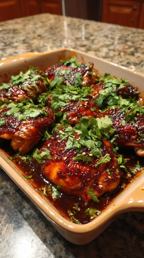 Gochujang Chicken Thighs