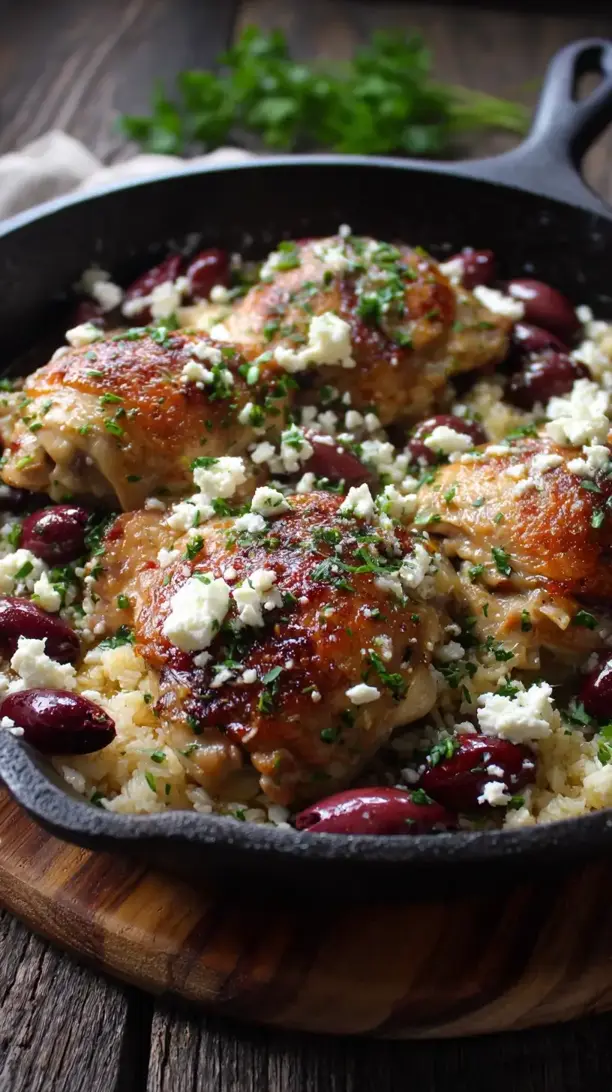 Greek Chicken Skillet