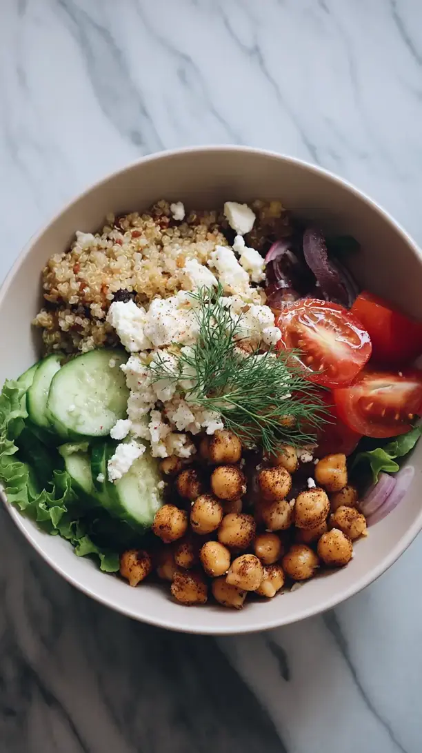 Greek Quinoa Bowls
