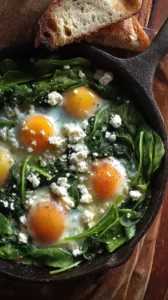 Green Shakshuka With Spinach