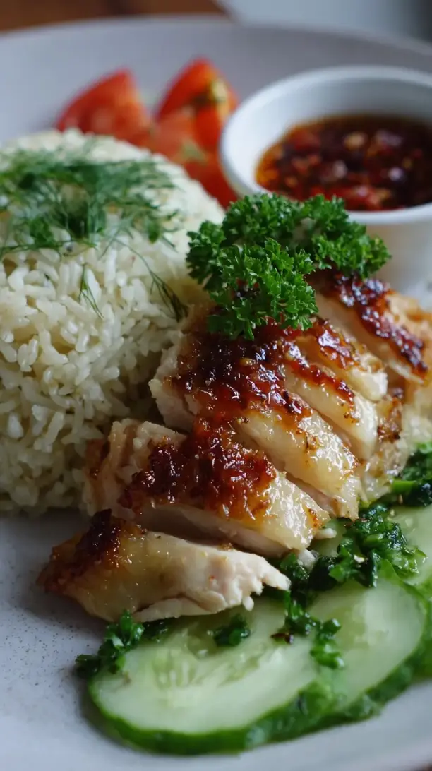 Hainanese Chicken Rice