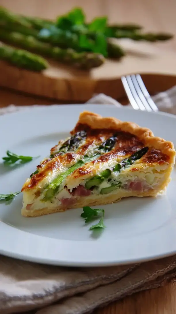 Ham and Asparagus Tart