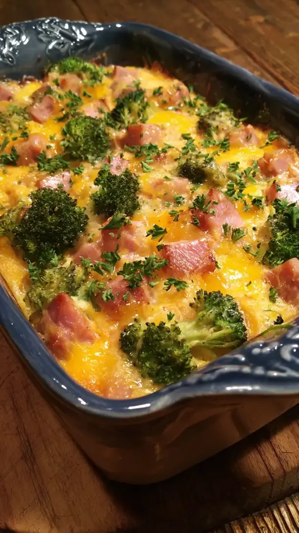 Ham and Broccoli Casserole