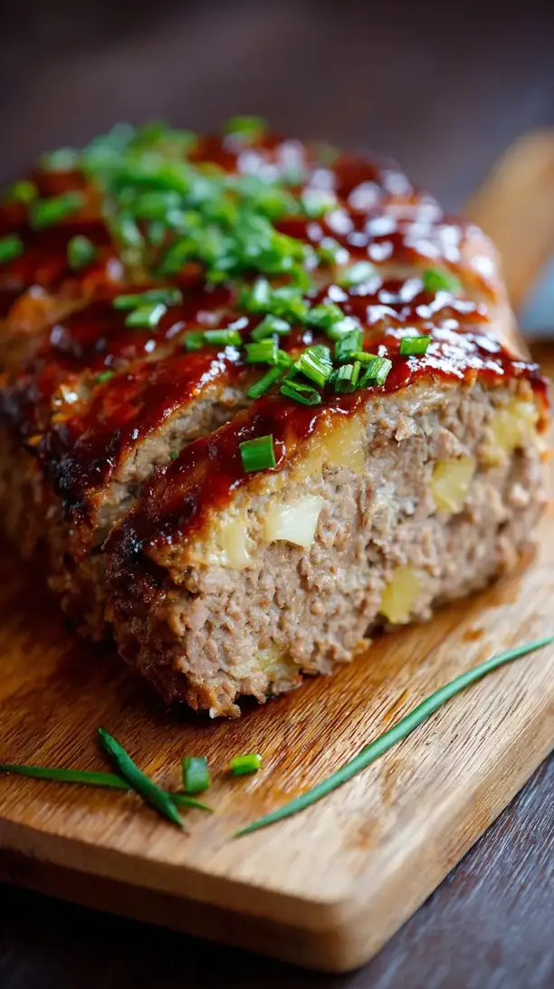 Ham and Pineapple Meatloaf