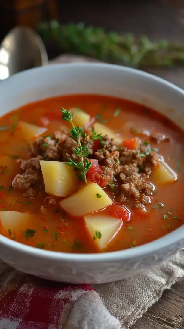 Hamburger Soup