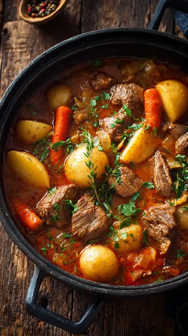 Hearty Beef and Potato Stew