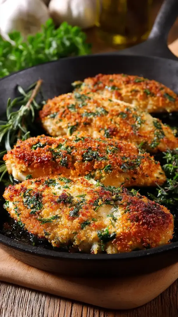 Herb Crusted Chicken