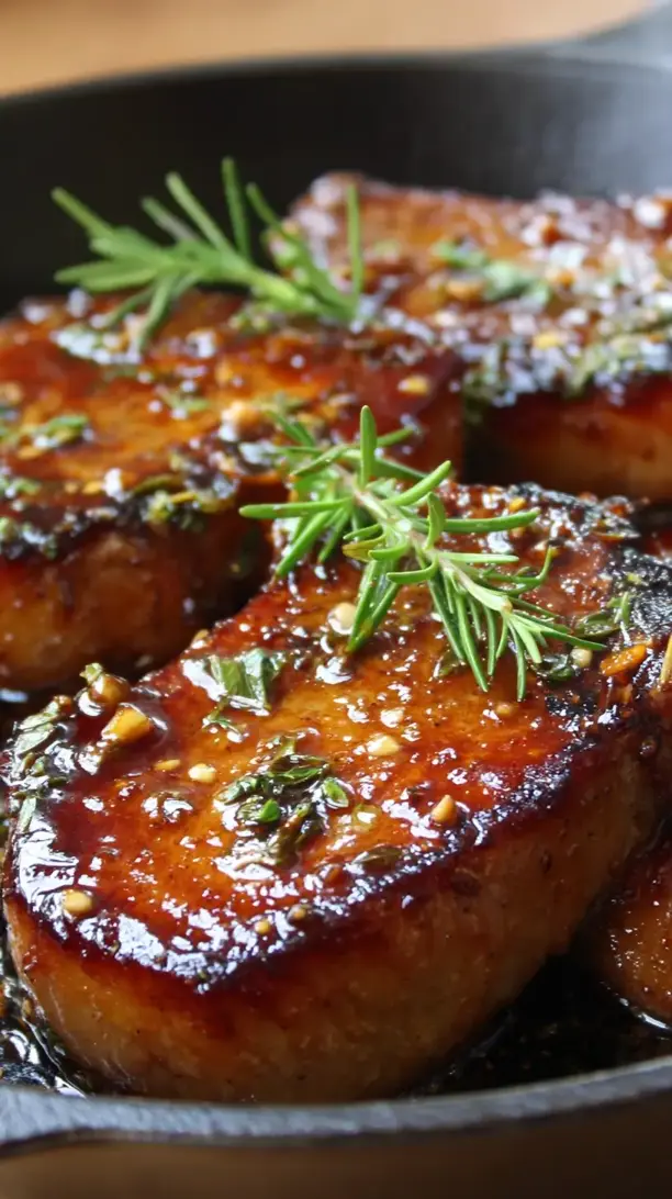 Honey Garlic Pork Chops