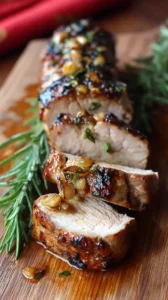 Honey Garlic Pork Tenderloin
