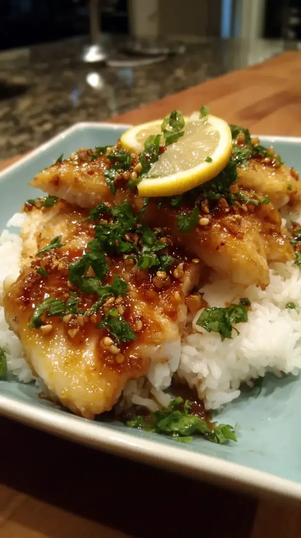 Honey Garlic Tilapia