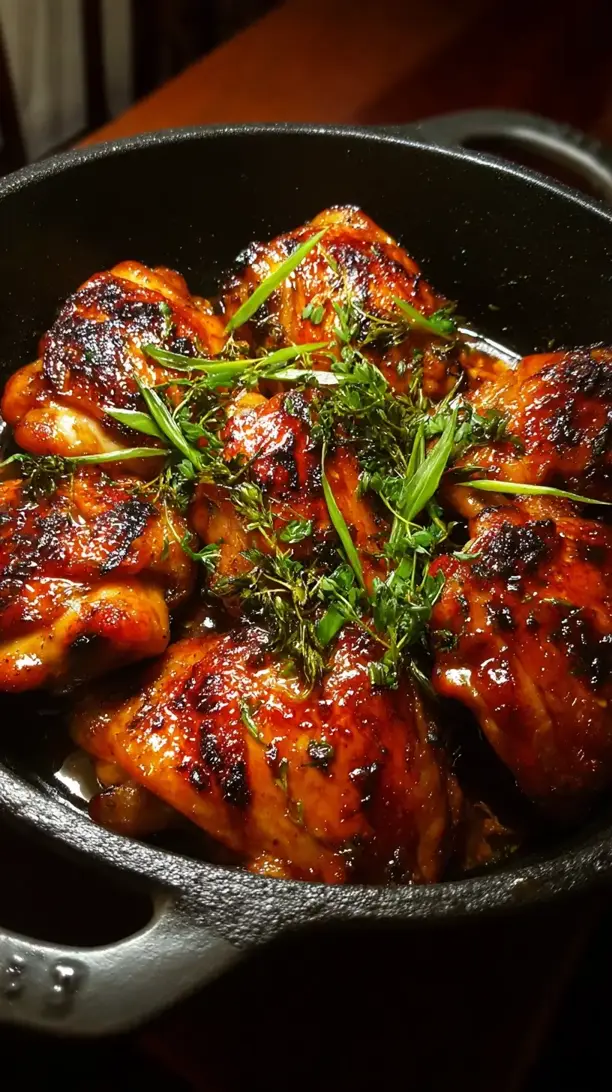 Honey Soy Chicken Thighs
