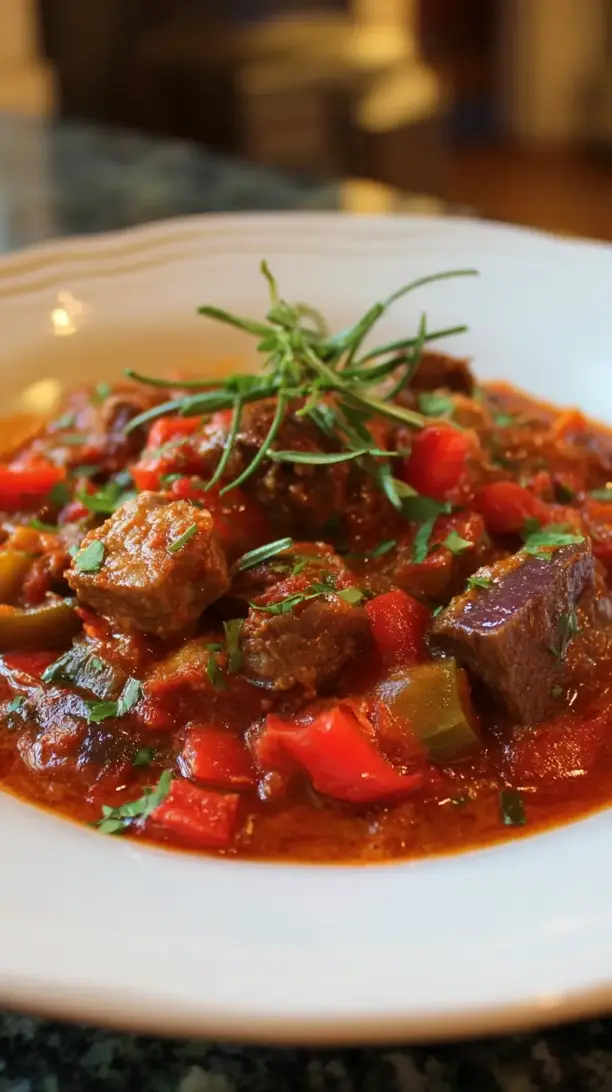 Italian Beef and Sausage Stew