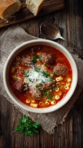 Italian Meatball Soup