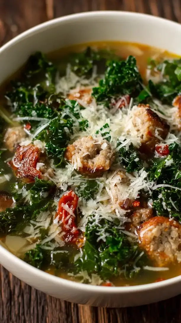 Italian Sausage and Kale Soup