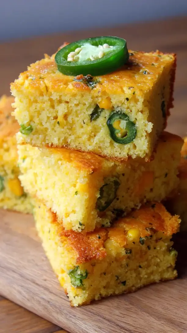 Jalapeno Cheddar Cornbread