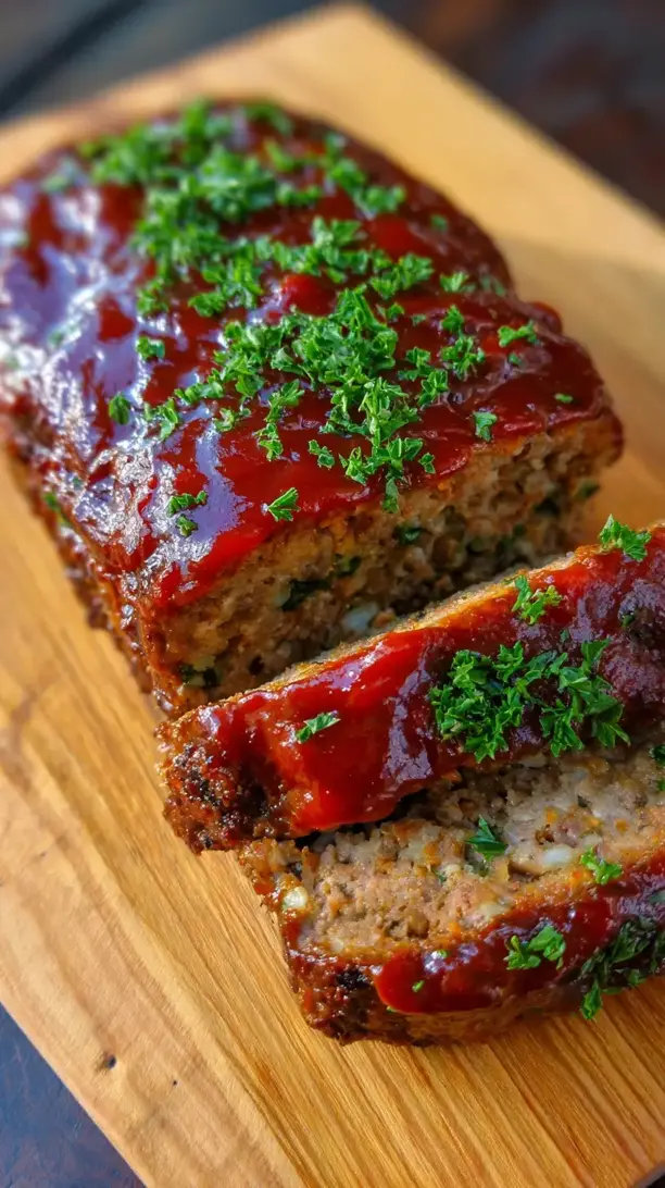 Ketchup Glazed Meatloaf