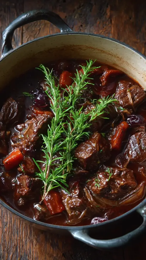 Lamb and Rosemary Stew