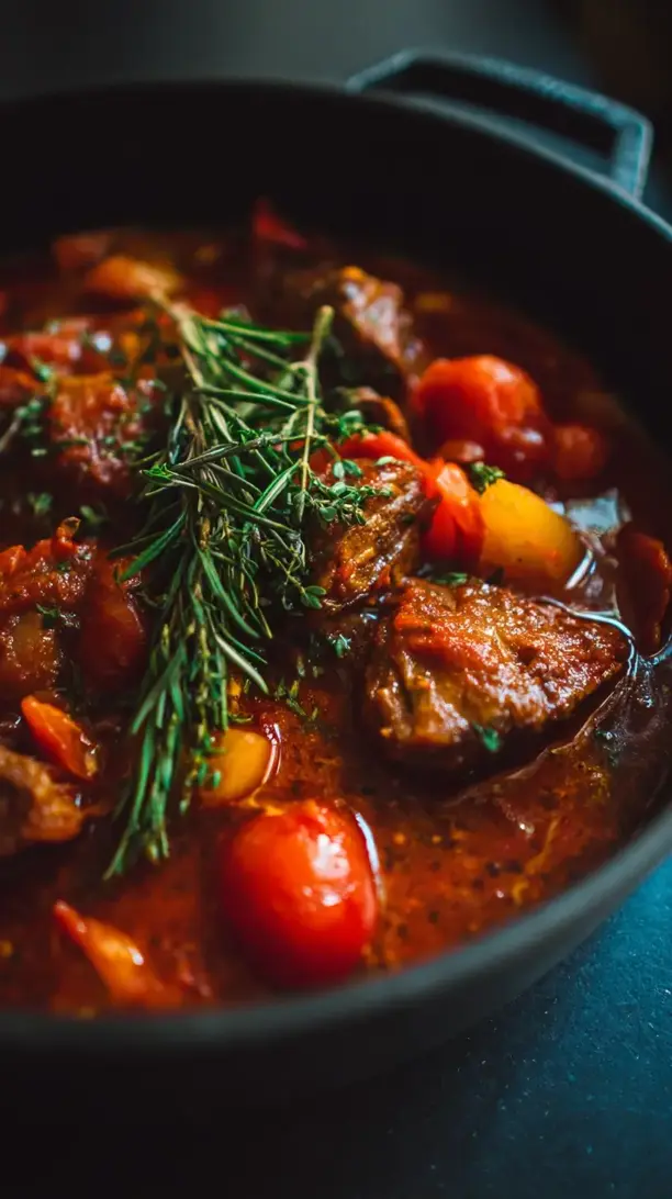 Lamb and Tomato Stew