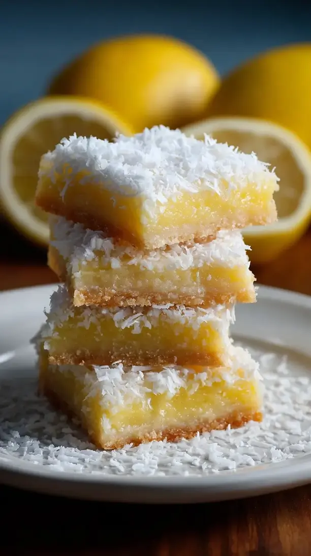 Lemon Coconut Bars