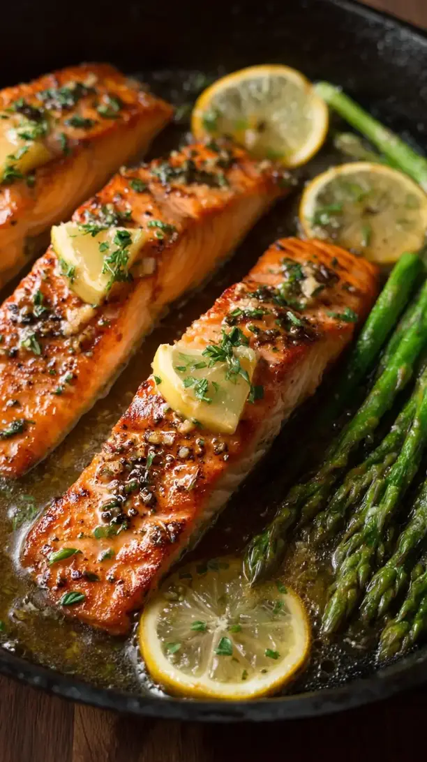 Lemon Garlic Butter Salmon