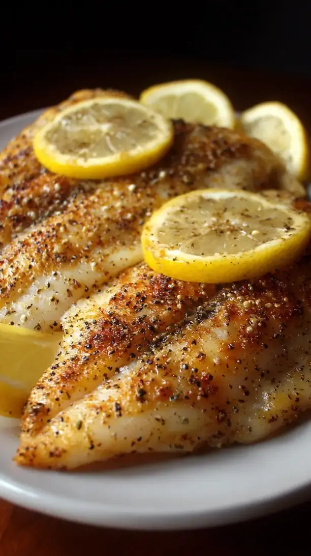 Lemon Pepper Tilapia
