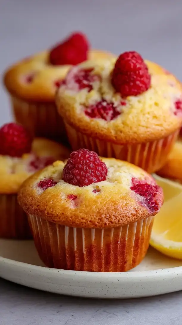 Lemon Raspberry Muffins