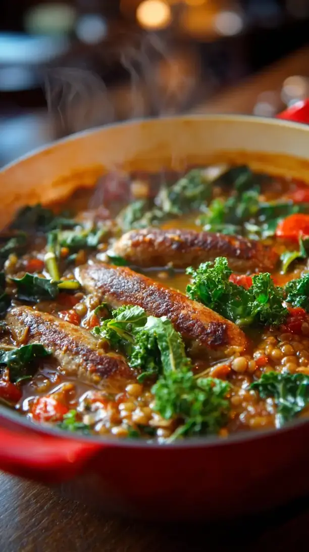 Lentil and Sausage Soup