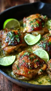 Lime Chicken Thighs