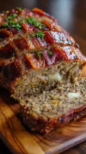 Loaded Bacon Meatloaf