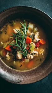Loaded Chicken Soup