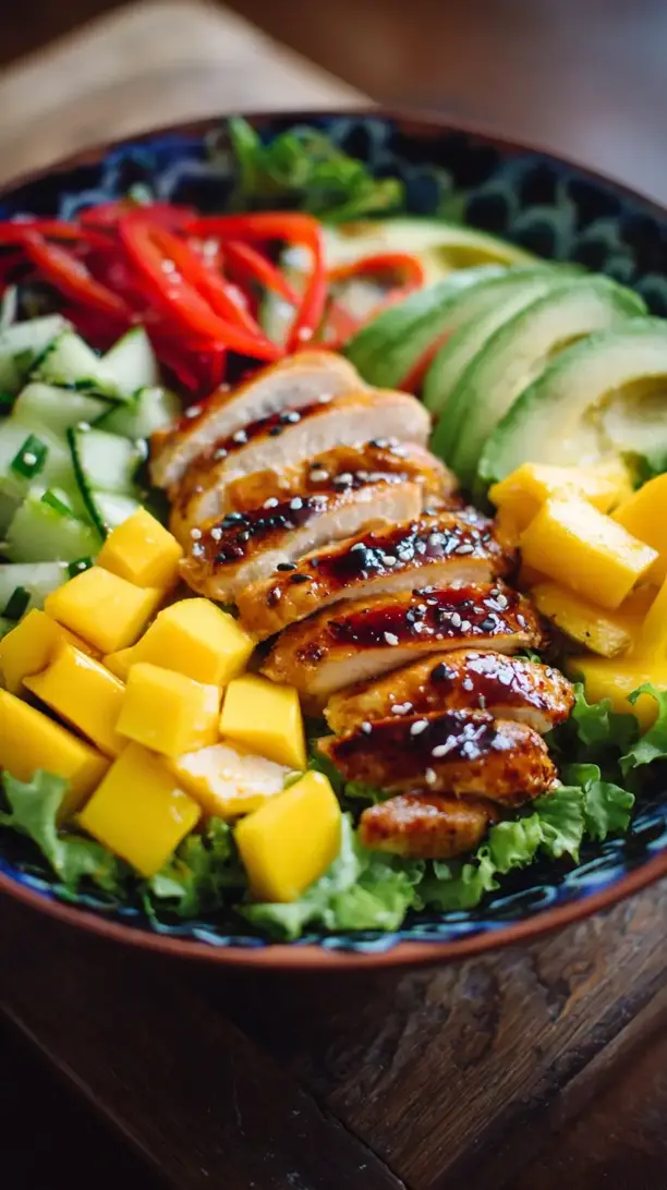 Mango Chicken Salad