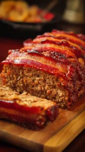 Maple Bacon Meatloaf