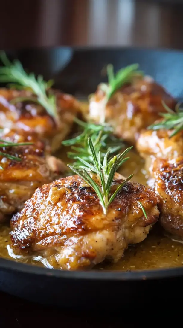 Maple Dijon Chicken Thighs