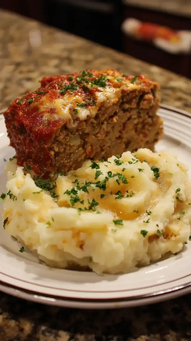 Meatloaf and Mashed Potatoes