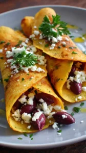 Mediterranean Chickpea Crepes