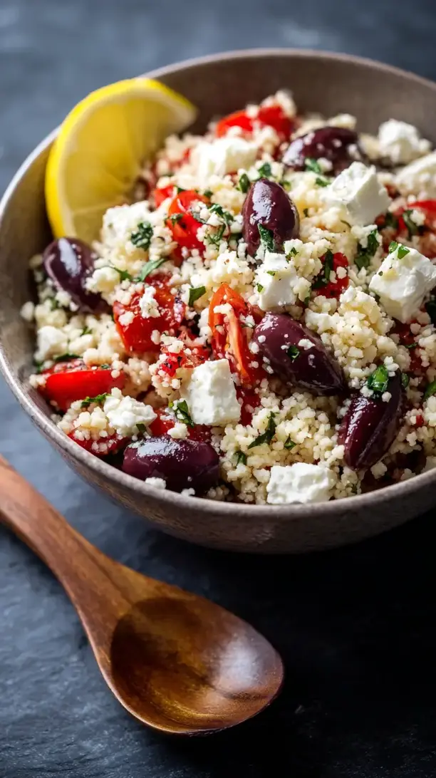 Mediterranean Couscous Salad