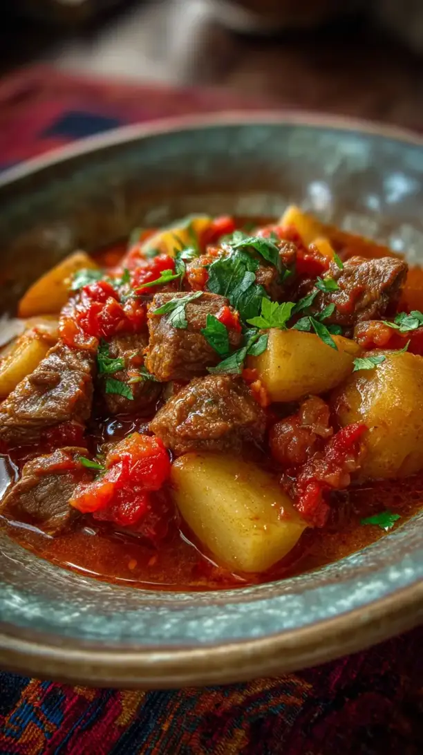Mexican Beef and Potato Stew